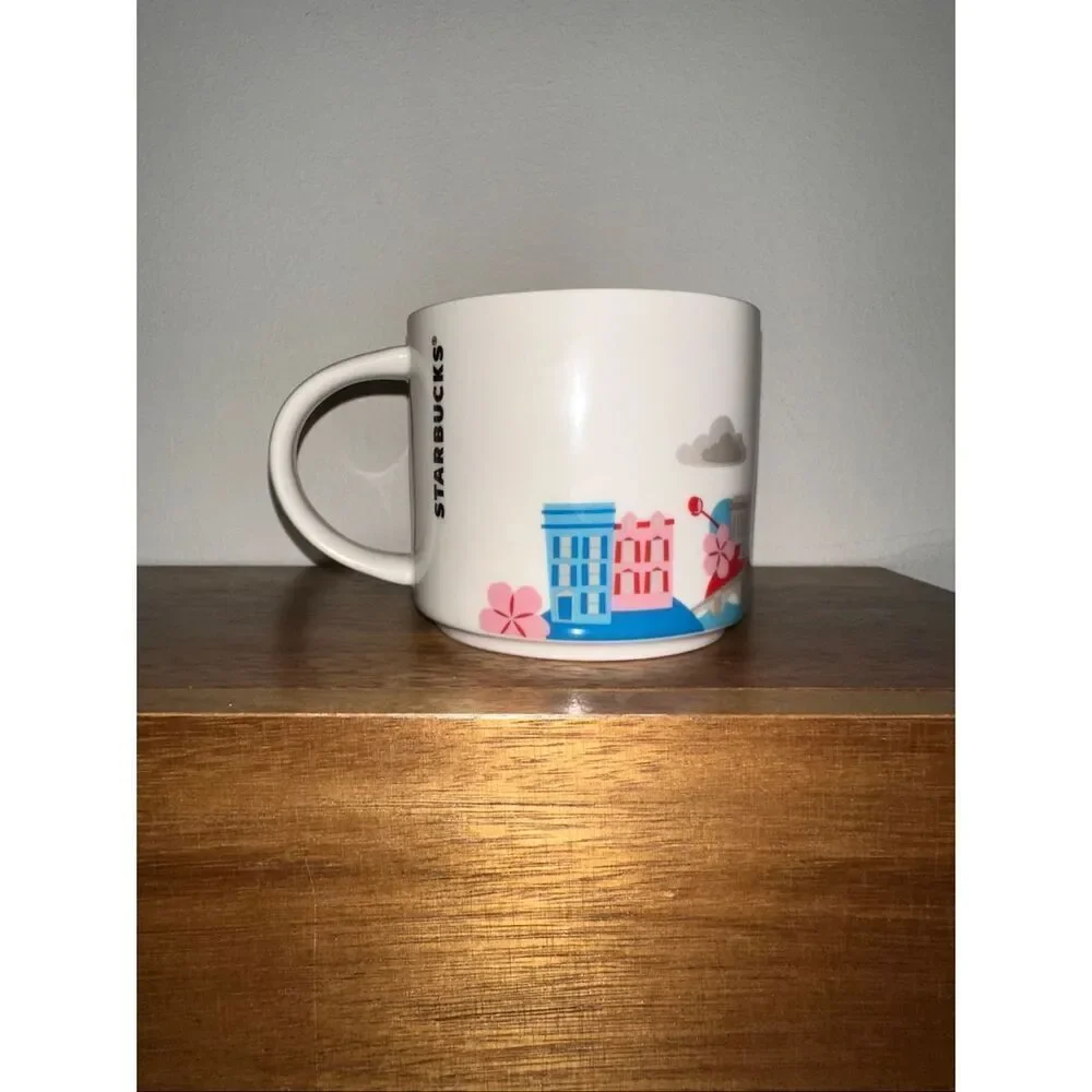 Starbucks Mug Washington D.C You Are Here 2017 14oz Coffee Cup Grey